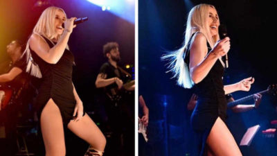 Gülşen’den yırtmaç şov