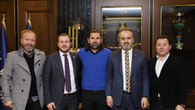 Mestan ve Üzülmez’den ziyaret… Başkan Aktaş’a gittiler