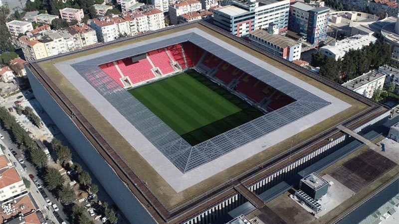 Türkiye’de ilk! Göztepe’nin yeni stadı… Göztepe’nin merakla beklenen yeni stadyumu Gürsel Aksel Spor ve Sağlıklı