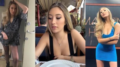 Yasmin Erbil’den yılan şov!