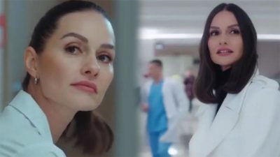 Doktor Ela’dan mini elbiseli poz!