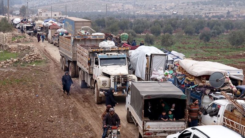 Esad rejimi güçleri ve Rusya’nın İdlib’e saldırıları nedeniyle son 48