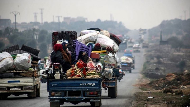 27 bin sivil daha Türkiye sınırına yakın bölgelere göç etti