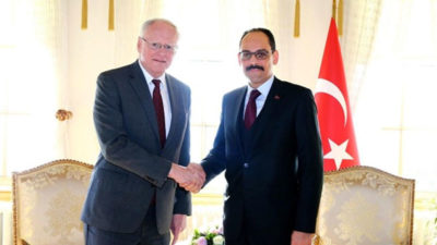 Kalın, Jeffrey ile Suriye’yi görüştü