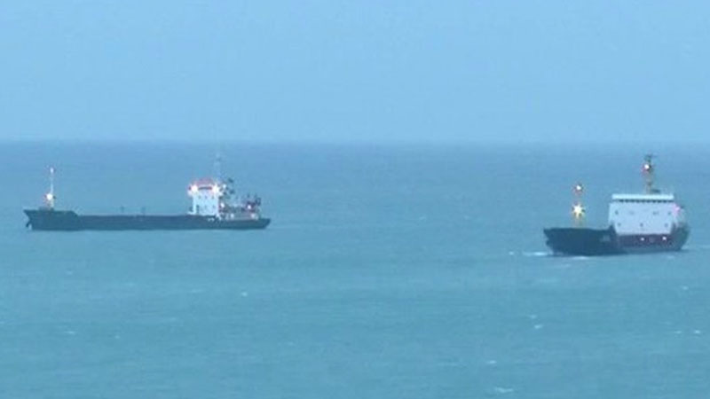 Balıkçı teknesi ile tanker çarpıştı