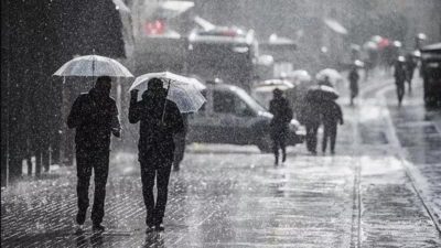 Meteorolojiden sağanak uyarısı