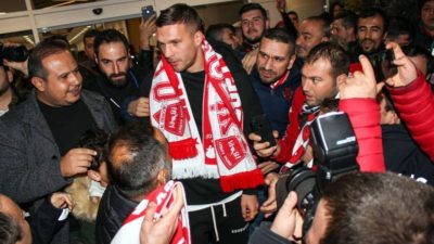 Ve Podolski Süper Lig’de…
