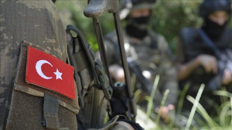 Milli Savunma Bakanlığı, Irak'ın kuzeyindeki Haftanin bölgesinde bir asker ile
