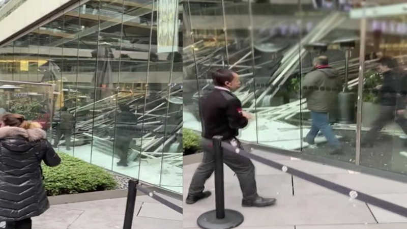 İstanbul’da bir AVM’de kafenin çatısı çöktü