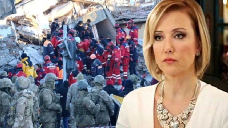 Berna Laçin’in Elazığ depremi paylaşımı olay oldu