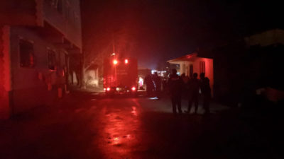 Kombi yangın çıkardı!