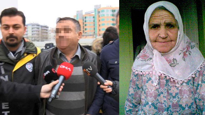 Yaşlı kadını vahşice öldürmüştü! Tutuklandı…