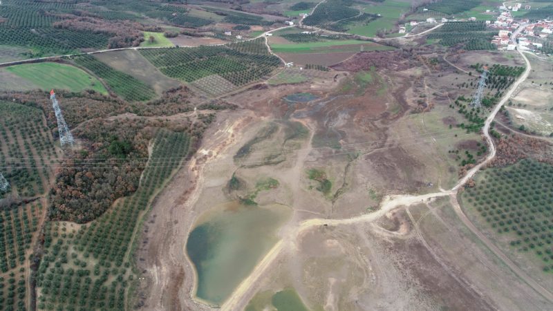 Bursa'nın Mudanya ilçesinde, 3 köyün tarımsal sulama ihtiyacını karşılayan Kocayusuf