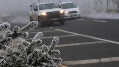 Meteorolojiden yağış, buzlanma ve don uyarısı