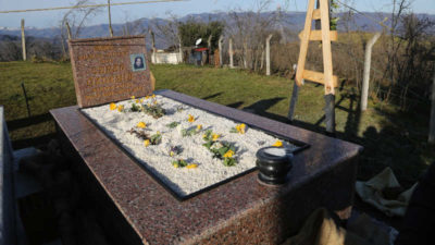 Ceren’in mezar taşında duygulandıran mesaj