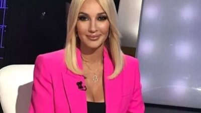 Ünlü sunucunun silikonları patladı