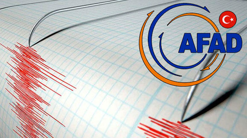 Afet ve Acil Durum Yönetimi Başkanlığı (AFAD), Marmara Denizi'nde meydana