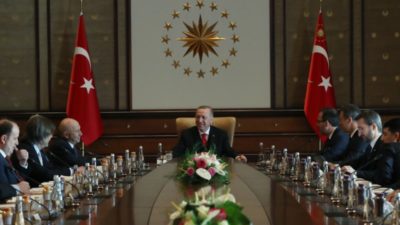 Kulüp başkanları Cumhurbaşkanı Erdoğan’a gitti