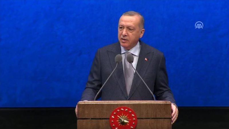 Cumhurbaşkanı Erdoğan, "Ekonomimize kurulan tuzakları bozarak yeniden hedeflerimize odaklandık. Şimdi