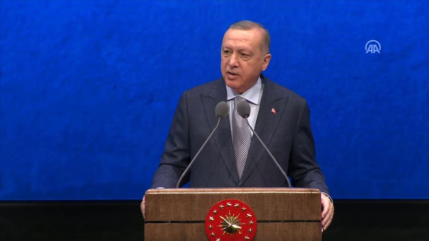 Erdoğan: Yeni bir şahlanış döneminin kapılarını açıyoruz