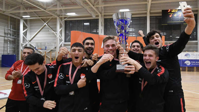 Timsahlı milliler şampiyon