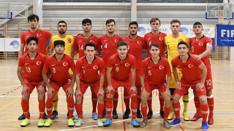 Futsalda farklı galibiyet Futsal U19 Milli Takımımız, Hırvatistan'da düzenlenen Kış Kupası'ndaki ikinci maçında