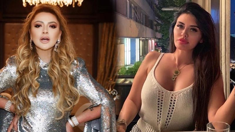 Hadise’ye göğüs dekoltesiyle destek verdi!