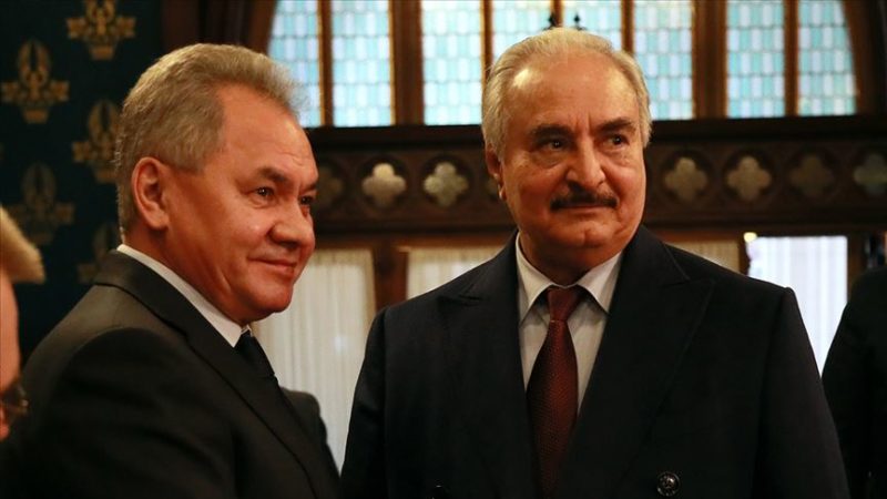 Rusya Savunma Bakanlığı, Hafter'in UMH ile anlaşmaya olumlu baktığını belirterek,