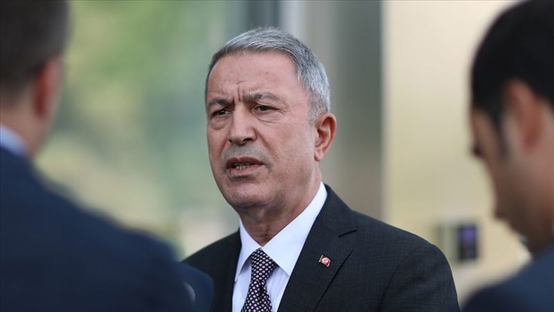 Bakan Akar, "Dileğimiz, bir an önce hem İdlib hem Libya'ya