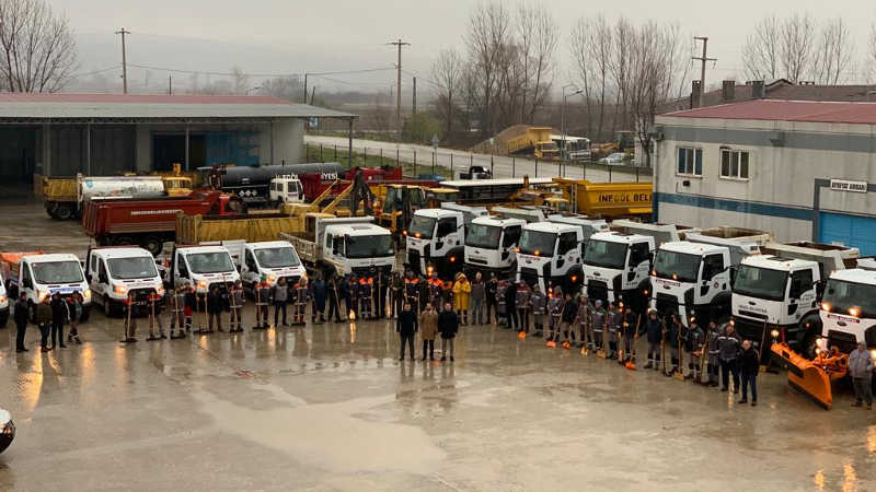 İnegöl kışa hazır