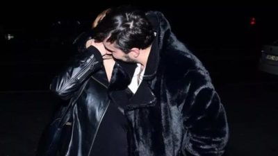 İzel erkek arkadaşıyla sokak ortasında…