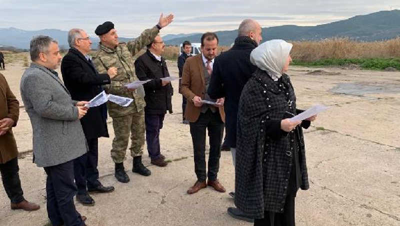 Yerli otomobil fabrikasının yapılacağı alanda inceleme Yerli otomobil fabrikasının yapılacağı alanda inceleme