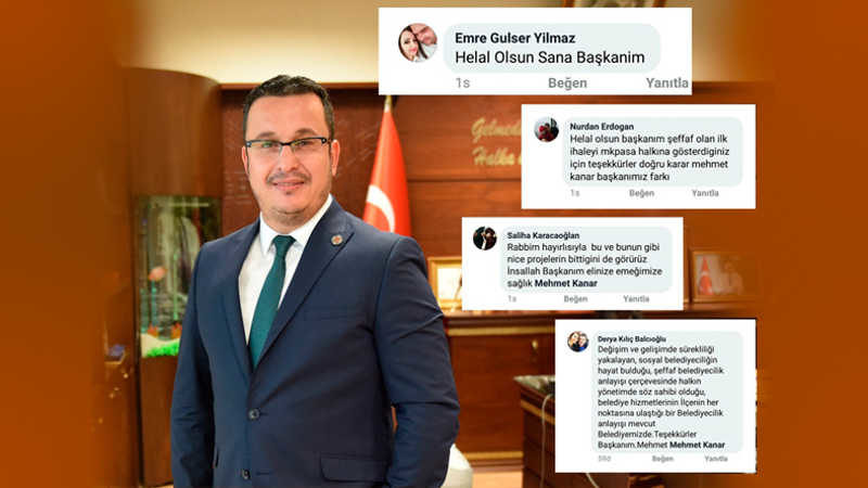 1881 yılından bu yana belediye tarihinde bir ilk! 1881 yılında kurulan Mustafakemalpaşa Belediyesi’nde Başkan Mehmet Kanar ile birlikte