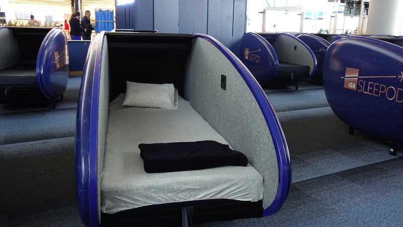 Uyku kapsülleri işbaşında