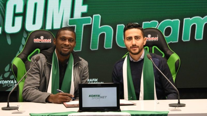 Konyaspor’un golcüsü Brezilya’dan Süper Lig ekibi İttifak Holding Konyaspor, Brezilyalı santrfor Rogerio Thuram