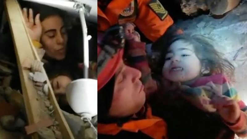 Elazığ’da mucize kurtuluş