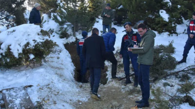 Kaymakamın dikkati yakalattı! Kardaki ayak izlerini takip etmiş