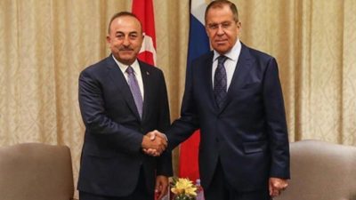 Bakan Çavuşoğlu, Rus mevkidaşı ile görüştü