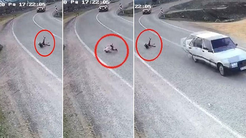 Kapı açıldı, ölümden döndü