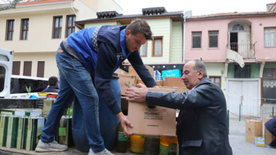 Elazığ’daki depremzedelere Mudanya’dan yardım eli