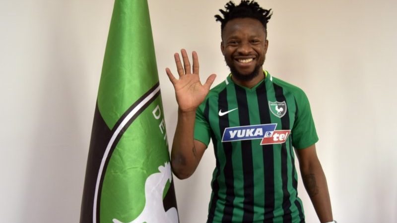 Trabzonspor’dan ayrıldı… İşte yeni adresi! Denizlispor, Trabzonspor ile anlaşmasını fesheden 28 yaşındaki Nijeryalı oyuncu Ogenyi