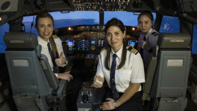 Kadın pilot sayısında rekor