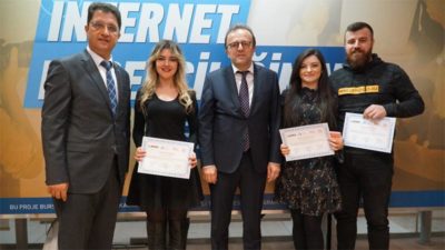İnternet Haberciliği Eğitimi’nde sertifikalar sahiplerini buldu