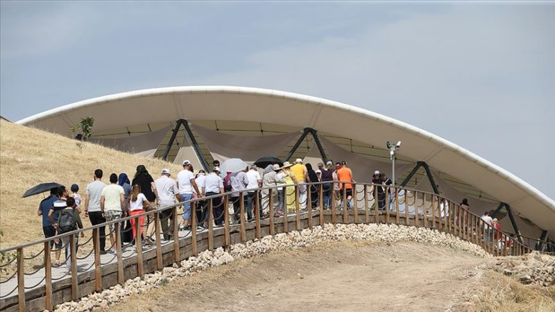 UNESCO Dünya Mirası Listesi'nde yer alan Göbeklitepe, 2019'da 412 bin