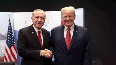 Cumhurbaşkanı Erdoğan, Trump ile görüştü