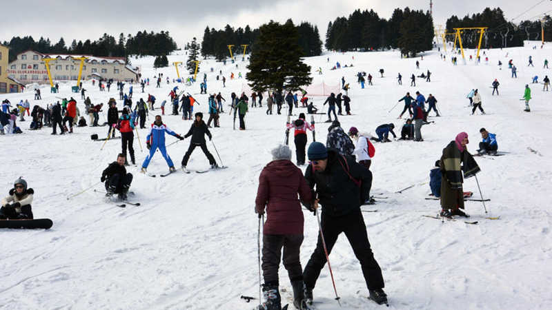 Uludağ yarı yıl tatiline hazır