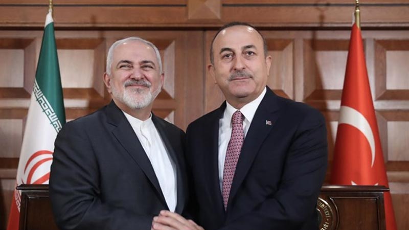 Bakan Çavuşoğlu, İranlı mevkidaşı Zarif ile görüştü