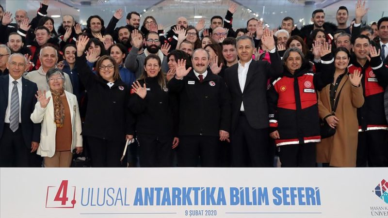 4. Ulusal Antarktika Bilim Seferine katılan Türk heyeti, İstanbul Havalimanı'nda