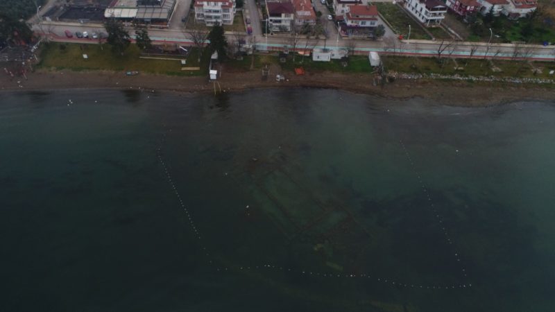 Kış kurak geçince ortaya çıktı Bursa'nın İznik ilçesinde kışın yağışların yeterince olmamasından dolayı 2014 yılında