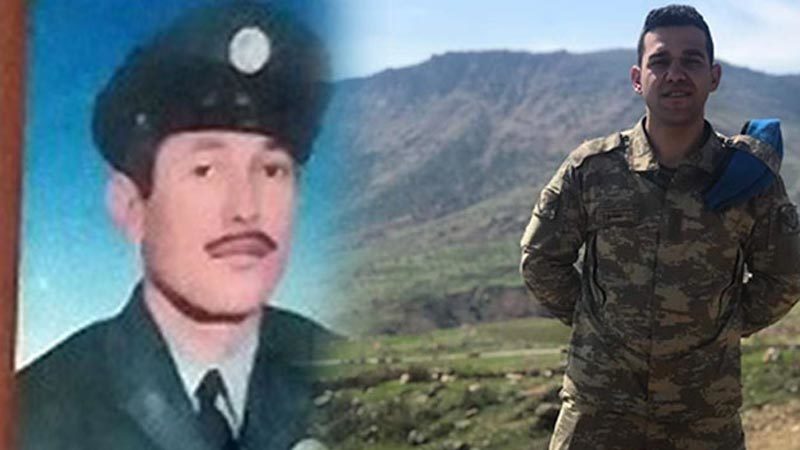 Suriye’nin İdlib kentinde rejim güçlerince düzenlenen hava saldırısında şehit düşen